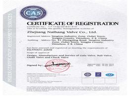 ISO 9001 Certificate