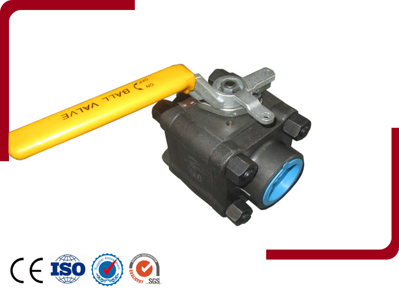 3PCS Forged Steel Ball Valve